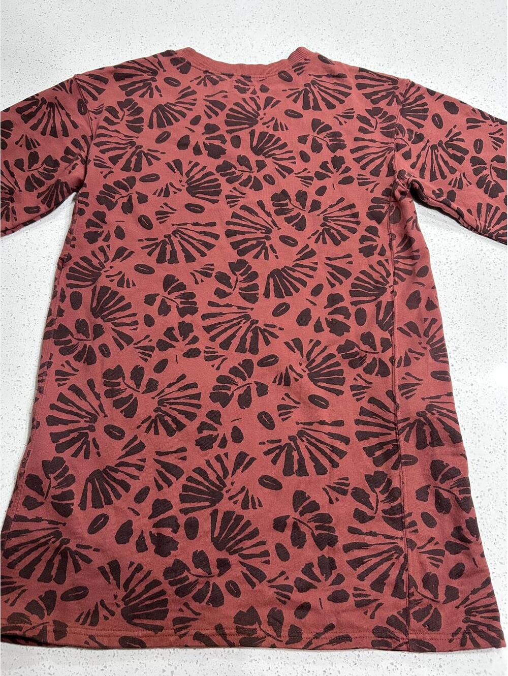 ORGANIC! Pact - Walnut Cotton Sweater Dress - NWT - Size Small - Picture 3 of 9